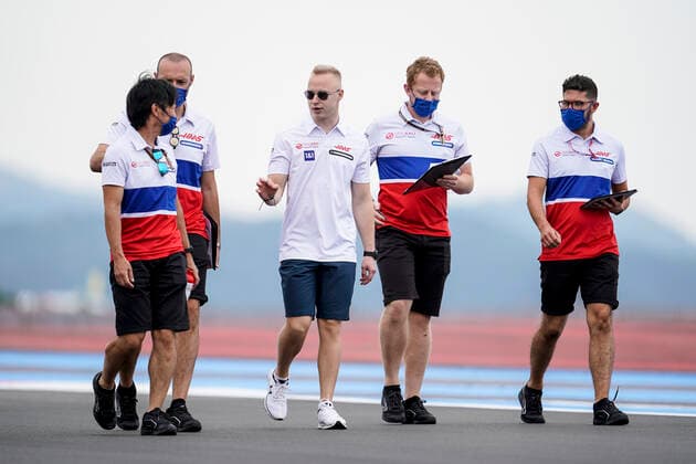 June 17, 2021, Le Castellet, France: NIKITA MAZEPIN of Russia and Haas F1 Team is seen during preparations of the 2021 FIA Formula 1 French Grand Prix at Circuit Paul Ricard in Le Castellet, France. Le Castellet France - ZUMAg147 20210617_zap_g147_016 Copyright: xJamesxGasperottix