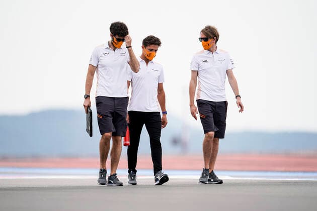 June 17, 2021, Le Castellet, France: LANDO NORRIS of Great Britain and McLaren F1 Team is seen during preparations of the 2021 FIA Formula 1 French Grand Prix at Circuit Paul Ricard in Le Castellet, France. Le Castellet France - ZUMAg147 20210617_zap_g147_026 Copyright: xJamesxGasperottix