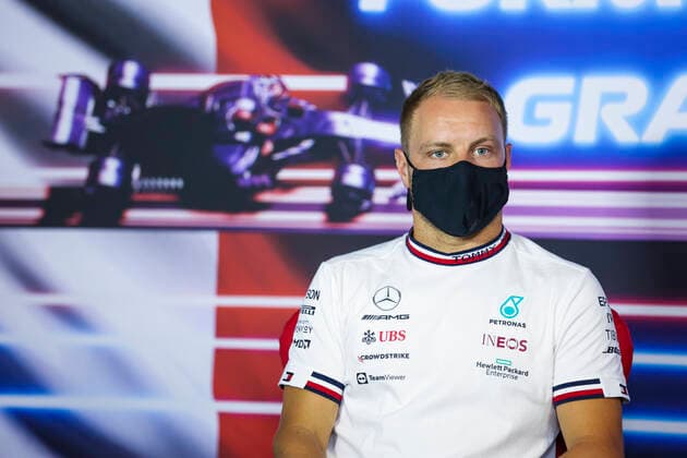 BOTTAS Valtteri (fin), Mercedes AMG F1 GP W12 E Performance, portrait, press conference, PK, Pressekonferenz during the Formula 1 Emirates Grand Prix de France 2021, 7th round of the 2021 FIA Formula One World Championship, WM, Weltmeisterschaft from June 18 to 20, 2021 on the Circuit Paul Ricard, in Le Castellet, France FORMULE 1 : Grand Prix de France - Circuit Paul-Ricard - 17 06 2021 DPPI PANORAMIC  AV6_9319