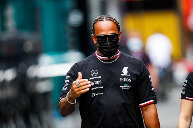 HAMILTON Lewis (gbr), Mercedes AMG F1 GP W12 E Performance, portrait during the Formula 1 Emirates Grand Prix de France 2021, 7th round of the 2021 FIA Formula One World Championship, WM, Weltmeisterschaft from June 18 to 20, 2021 on the Circuit Paul Ricard, in Le Castellet, France - FORMULE 1 : Grand Prix de France - Circuit Paul-Ricard - 17 06 2021 DPPI PANORAMIC  20210617_GOODEN__GO04936