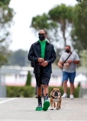 44 Lewis Hamilton GBR, Mercedes AMG Petronas F1 Team , F1 Grand Prix of France at Circuit Paul Ricard on June 17, 2021 in Le Castellet, France Photo by HOCH ZWEI Le Castellet France