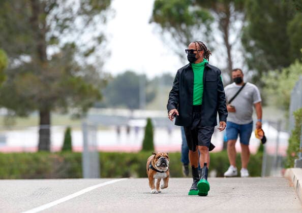 44 Lewis Hamilton GBR, Mercedes AMG Petronas F1 Team , F1 Grand Prix of France at Circuit Paul Ricard on June 17, 2021 in Le Castellet, France Photo by HOCH ZWEI Le Castellet France