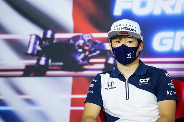 F1 Grand Prix of France 22 Yuki Tsunoda (JPN, Scuderia AlphaTauri Honda), F1 Grand Prix of France at Circuit Paul Ricard on June 17, 2021 in Le Castellet, France. (Photo by Antonin Vincent DPPI FIA Pool via HOCH ZWEI) Le Castellet France Poolfoto HOCH ZWEI Pool Antonin Vincent ,EDITORIAL USE ONLY