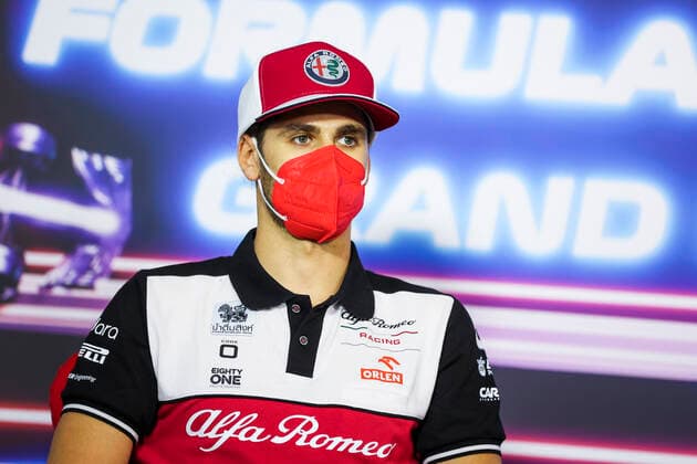 F1 Grand Prix of France 99 Antonio Giovinazzi (ITA, Alfa Romeo Racing ORLEN), F1 Grand Prix of France at Circuit Paul Ricard on June 17, 2021 in Le Castellet, France. (Photo by Antonin Vincent DPPI FIA Pool via HOCH ZWEI) Le Castellet France Poolfoto HOCH ZWEI Pool Antonin Vincent ,EDITORIAL USE ONLY