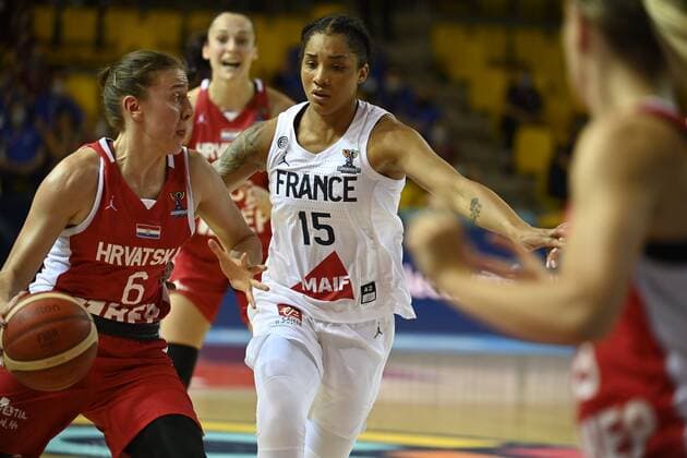 Basketball, Women, Eurobasket, France - Croatia