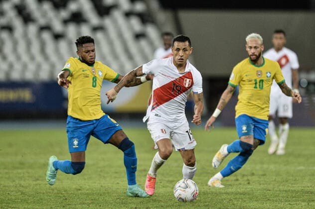 Copa América Brasil x Peru RIO DE JANEIRO, RJ - 17.06.2021: COPA AMÉRICA BRASIL X PERU - During the match between Brazil and Peru, valid for the second round of Copa America Brazil 2021, held at Nilton Santos Stadium, Rio de Janeiro RJ, this Thursday (17th). (Photo: Nayra Halm Fotoarena) x2080790x  NayraxHalm