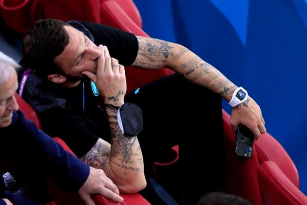 ARNAUTOVIC Marko Team Oesterreich was at the match only as a spectator since suspended by UEFA UEFA European Football Championship 2020 preliminary round match Holland Oesterreich 2 0 on 17 June 2021 in Amsterdam DFL REGULATIONS PROHIBIT ANY USE OF PHOTOGRAPHS as IMAGE SEQUENCES and or QUASI VIDEO