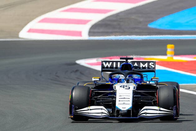 FORMULA 1 FRENCH GRAND PRIX, 18 06 2021 Le Castellet, France on 18 June 2021 Roy Nissany Williams during the Formula 1 Practice 1 Emirates Grand Prix De France 2021 at Circuit Paul Ricard. Editorial Use Only Copyright: xPhilxDuncanx ESM-0020-0015