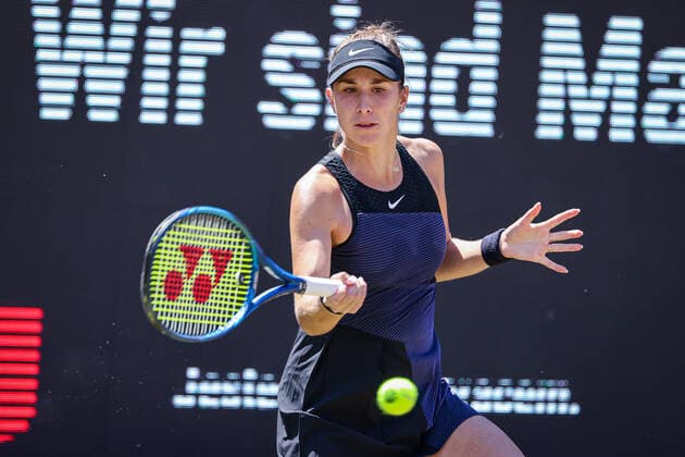 In the picture Belinda BENCIC SUI bett1open 2021, Berlin, LTTC Rot Weiß Steffi Graf Stadion, 18 06 2021,