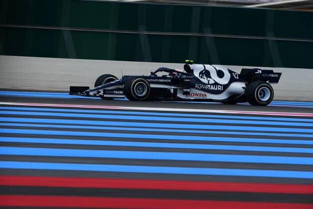F1 Grand Prix of France - Practice Pierre Gasly of Scuderia Alpha Tauri Honda drive his AT02 single-seater during free practice of French GP in Paul Ricard Circuit in Le Castelett, Provence-Alpes-CÃ te d Azur, France, 18 June 2021 Le Castelett Provence-Alpes-CÃ te d Azur France diodato-notitle210618_npt3U  Copyright: xAndreaxDiodatox
