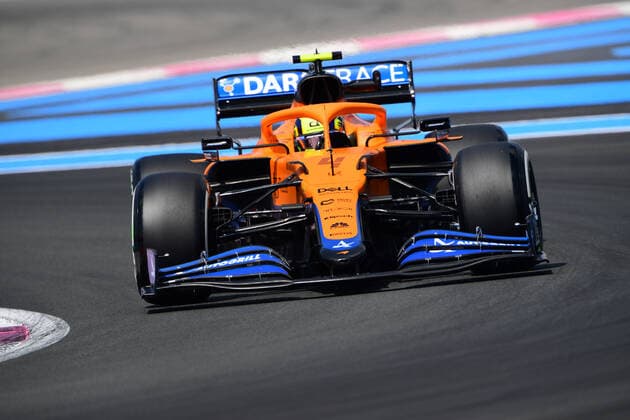 F1 Grand Prix of France - Practice Lando Norris McLaren F1 Team drive his MCL35M single-seater during free practice of French GP in Paul Ricard Circuit in Le Castelett, Provence-Alpes-CÃ te d Azur, France, 18 June 2021 Le Castelett Provence-Alpes-CÃ te d Azur France diodato-notitle210618_npj05  Copyright: xAndreaxDiodatox