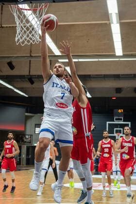 Basketball Hamburg 18 06 2021 Supercup National Team Italy ITA Tunisia TUN Stefano Tonut Italy, No 07