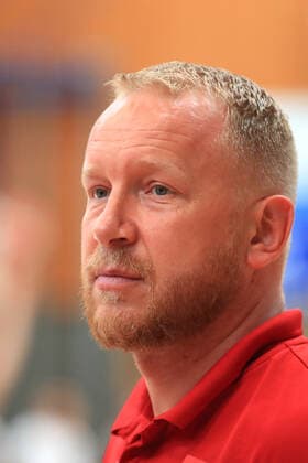 BASKETBALL - AUT vs POL, test match OBERWART,AUSTRIA,18.JUN.21 - BASKETBALL - OEBV international match, Länderspiel, Nationalmannschaft ladies, Austria vs Poland, test match. Image shows head coach Maros Kovacik (POL).  GEPAxpictures xMarioxBuehner