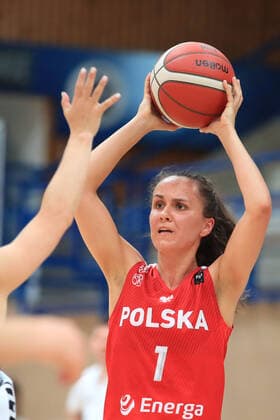 BASKETBALL - AUT vs POL, test match OBERWART,AUSTRIA,18.JUN.21 - BASKETBALL - OEBV international match, Länderspiel, Nationalmannschaft ladies, Austria vs Poland, test match. Image shows Zuzanna Sklepowicz (POL).  GEPAxpictures xMarioxBuehner