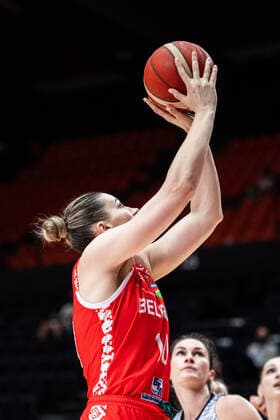 210617 Anastasiya Verameyenka of Belarus during the FIBA Women s Eurobasket match between Slovakia and Belarus on June 17, 2021 in Valencia Photo Maxim ThorÃ BILDBYRAN kod MT MT0188 basketball basketball national team fiba women s eurobasket basket em slovakien belarus slovakia vitryssland dam bbeng,  Copyright: MAXIMxTHORE BB210617MT123