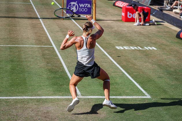Pictured Liudmila SAMSONOVA RUS bett1open 2021, Berlin, LTTC Rot Weiß Steffi Graf Stadium, 18 06 2021,