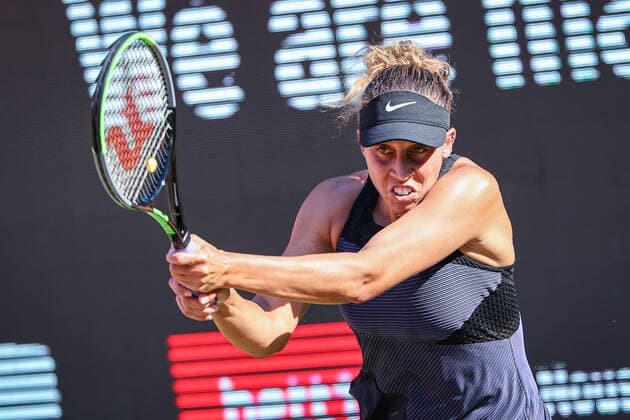 Pictured Madison KEYS USA bett1open 2021, Berlin, LTTC Rot Weiß Steffi Graf Stadium, 18 06 2021,