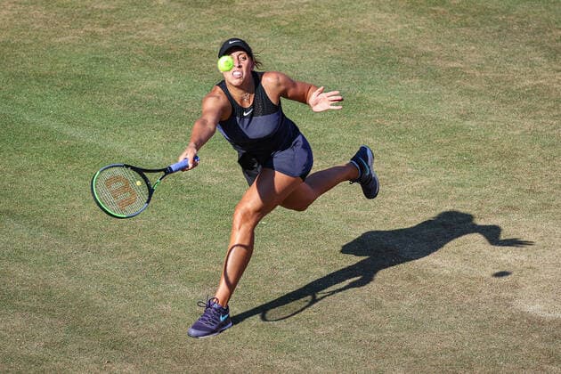 Pictured Madison KEYS USA bett1open 2021, Berlin, LTTC Rot Weiß Steffi Graf Stadium, 18 06 2021,