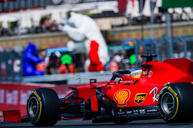 16 Charles Leclerc MON, Scuderia Ferrari Mission Winnow , F1 Grand Prix of France at Circuit Paul Ricard on June 18, 2021 in Le Castellet, France Photo by HOCH ZWEI Le Castellet France