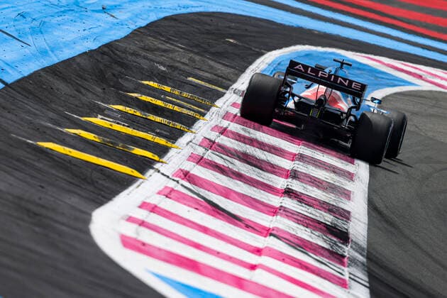 14 Fernando Alonso ESP, Alpine F1 Team , F1 Grand Prix of France at Circuit Paul Ricard on June 18, 2021 in Le Castellet, France Photo by HOCH ZWEI Le Castellet France