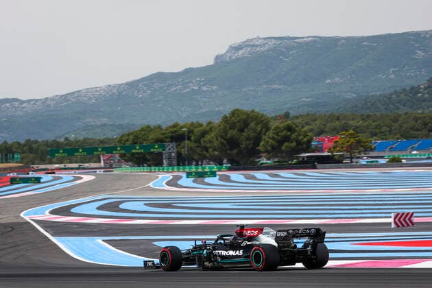 44 Lewis Hamilton GBR, Mercedes AMG Petronas F1 Team , F1 Grand Prix of France at Circuit Paul Ricard on June 18, 2021 in Le Castellet, France Photo by HOCH ZWEI Le Castellet France