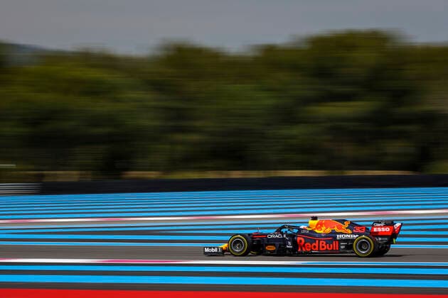 33 Max Verstappen NED, Red Bull Racing , F1 Grand Prix of France at Circuit Paul Ricard on June 18, 2021 in Le Castellet, France Photo by HOCH ZWEI Le Castellet France