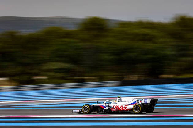 47 Mick Schumacher GER, Haas F1 Team , F1 Grand Prix of France at Circuit Paul Ricard on June 18, 2021 in Le Castellet, France Photo by HOCH ZWEI Le Castellet France
