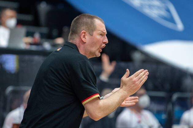 Basketball Hamburg 18 06 2021 Supercup National Team Germany GER Czech Republic CZE Henrik Rödl Germany, National Coach Rodl Roedl