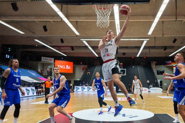 Basketball Hamburg 18 06 2021 Supercup National Team Germany GER Czech Republic CZE Justus Hollatz Germany, No 11