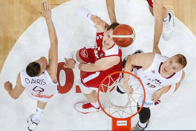 Gliwice, 18.06.2021 POLISH national team, Nationalteam BASKETBALL POLAND GAME Polska - Lotwa NZ Mateusz Ponitka , FOT. WOJCIECH FIGURSKI 058sport.pl NEWSPIX.PL --- Newspix.pl  20210618_064__FIG7747