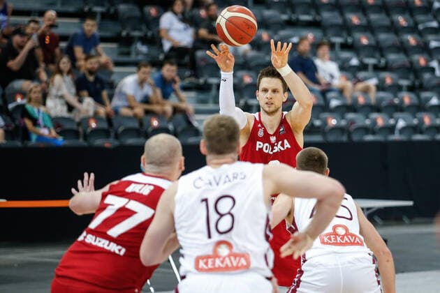 Gliwice, 18.06.2021 POLISH national team, Nationalteam BASKETBALL POLAND GAME Polska - Lotwa NZ Mateusz Ponitka , FOT. WOJCIECH FIGURSKI 058sport.pl NEWSPIX.PL --- Newspix.pl  20210618_069__FIG8056