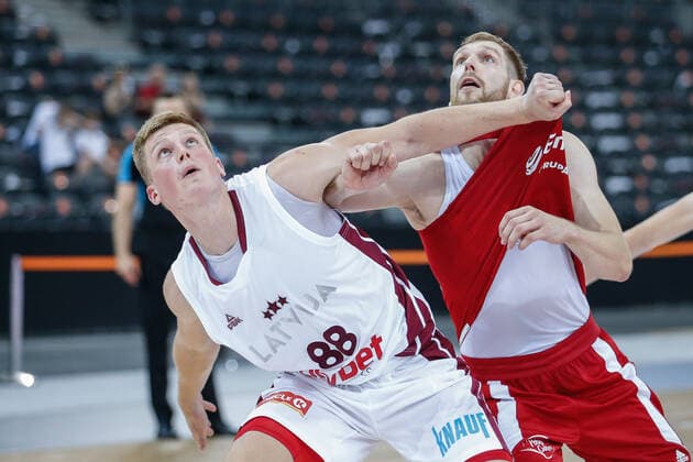 Basketball, International match, Poland - Latvia