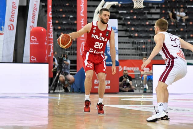 GLIWICE 18.06.2021 BASKETBALL FRIENDLY MATCH POLAND - LATVIA ANDRZEJ MAZURCZAK FOT. MICHAL DUBIEL 400mm.pl NEWSPIX.PL --- Newspix.pl  210618DUB126