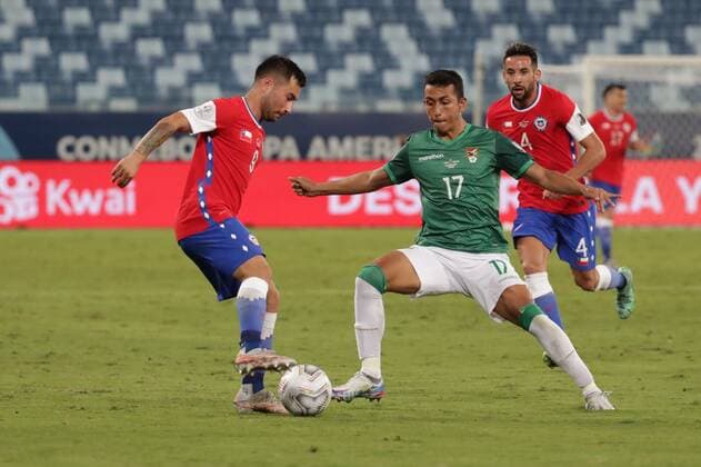 Football, Copa America, Chile - Bolivia