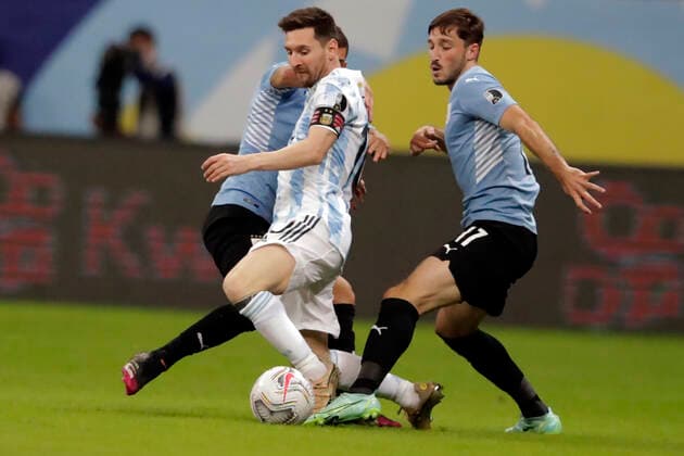 Football, Copa America, Argentina - Uruguay