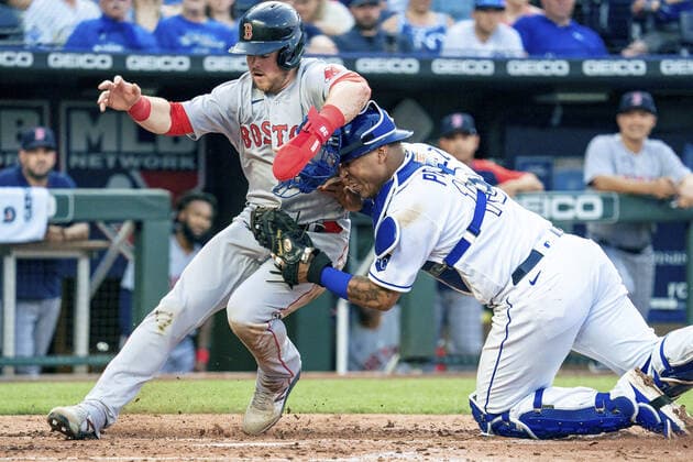 Baseball, MLB, Kansas City Royals - Boston Red Sox