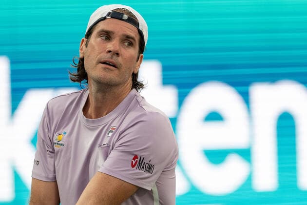 20210618 Mallorca Championships 2021 Opening Ceremony SANTA PONSA, SPAIN JUNE 18 2021 Tommy Haas at Mallorca Championships 2021 Opening Ceremony on June 18, 2021 in Santa Ponsa, Santa Ponsa Baleares Spain