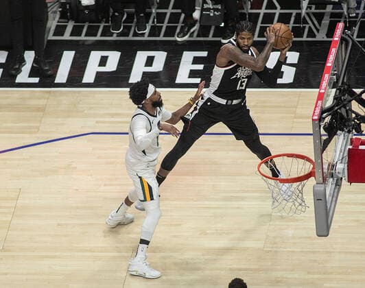 Basketball, NBA, Los Angeles Clippers - Utah Jazz