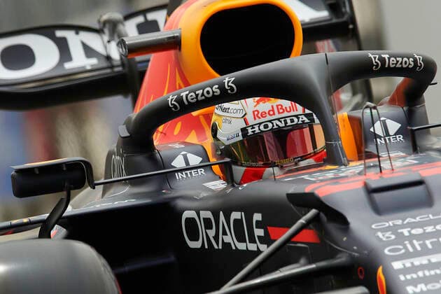 F1 Grand Prix of France - Qualifying Max Verstappen of Netherlands driving the (33) Red Bull Racing RB16B Honda during qualifying ahead of the F1 Grand Prix of France at Circuit Paul Ricard on June 19, 2021 in Le Castellet, France. Le Castellet France breton-f1grandp210619_np5dq  Copyright: xJosexBretonx
