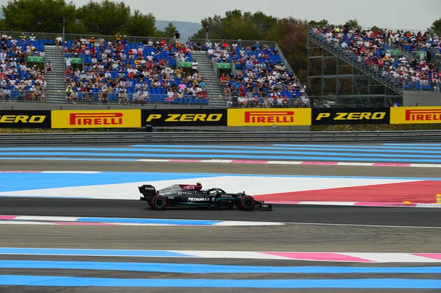 F1 Grand Prix of France - Qualifying Valtteri Bottas of Mercedes-AMG Petronas F1 Team drive his W12 single-seater during free practice of French GP in Paul Ricard Circuit in Le Castelett, Provence-Alpes-CÃ te d Azur, France, 19 June 2021 Le Castelett Provence-Alpes-CÃ te d Azur France diodato-notitle210619_npuRS  Copyright: xAndreaxDiodatox