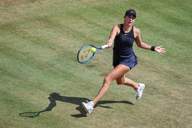 In the picture Belinda BENCIC SUI bett1open 2021, Berlin, LTTC Rot Weiß Steffi Graf Stadion, 19 06 2021,