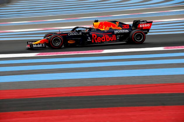 33 Max Verstappen NED, Red Bull Racing , F1 Grand Prix of France at Circuit Paul Ricard on June 19, 2021 in Le Castellet, France Photo by HOCH ZWEI Le Castellet France
