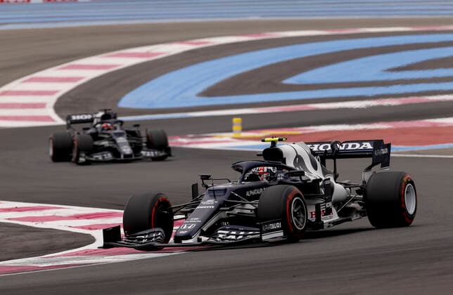 10 Pierre Gasly FRA, Scuderia AlphaTauri Honda , F1 Grand Prix of France at Circuit Paul Ricard on June 19, 2021 in Le Castellet, France Photo by HOCH ZWEI Le Castellet France