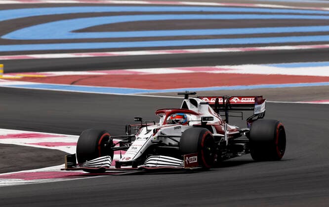 7 Kimi Raikkonen FIN, Alfa Romeo Racing ORLEN , F1 Grand Prix of France at Circuit Paul Ricard on June 19, 2021 in Le Castellet, France Photo by HOCH ZWEI Le Castellet France