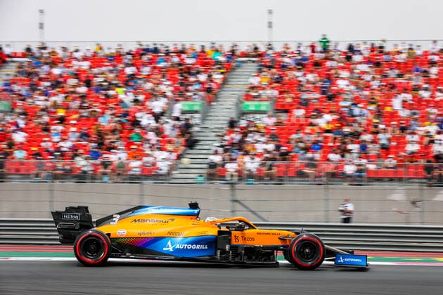 3 Daniel Ricciardo AUS, McLaren F1 Team , F1 Grand Prix of France at Circuit Paul Ricard on June 19, 2021 in Le Castellet, France Photo by HOCH ZWEI Le Castellet France