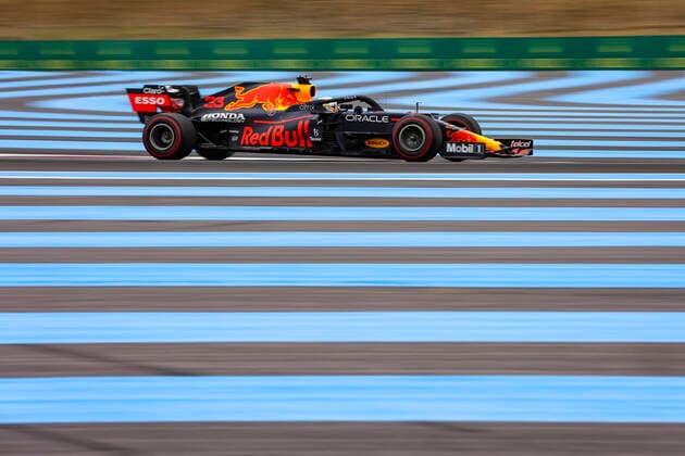 33 Max Verstappen NED, Red Bull Racing , F1 Grand Prix of France at Circuit Paul Ricard on June 19, 2021 in Le Castellet, France Photo by HOCH ZWEI Le Castellet France