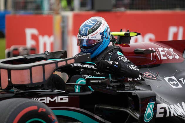 F1 Grand Prix of France - Qualifying Valtteri Bottas of Finland and the (77) Mercedes AMG Petronas F1 Team Mercedes W12during qualifying ahead of the F1 Grand Prix of France at Circuit Paul Ricard on June 19, 2021 in Le Castellet, France. Le Castellet France breton-f1grandp210619_npFQL  Copyright: xJosexBretonx