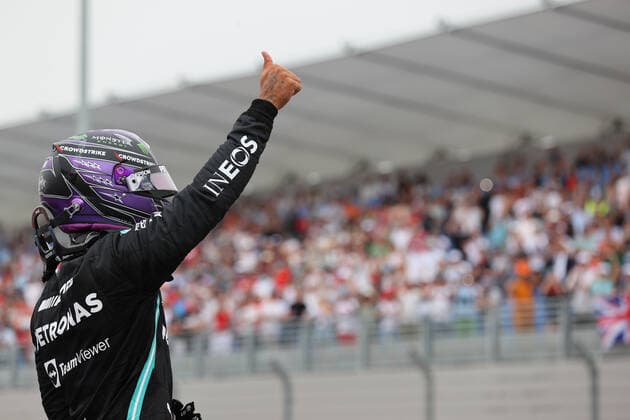 F1 Grand Prix of France 44 Lewis Hamilton (GBR, Mercedes-AMG Petronas F1 Team), F1 Grand Prix of France at Circuit Paul Ricard on June 19, 2021 in Le Castellet, France. (Photo by xpbimages.com XPB Images FIA Pool via HOCH ZWEI) Le Castellet France Poolfoto HOCH ZWEI Pool XPB Images ,EDITORIAL USE ONLY