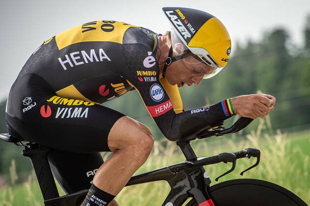 Tony Martin GER Team Jumbo Visma becomes again German Champion in Individual Time Trial in Gaeufelden Oeschelbronn Action Racing scene landscape horizontal Event Event German Championships Road Race Elite Men Gäufelden Öschelbronn to to Gäufelden Öschelbronn 30 5 km Place Location Öschelbronn Radrennbahn Region Baden Württemberg Country Country Germany Germany Date Date 19 ß6 2021 Stiehl Photography