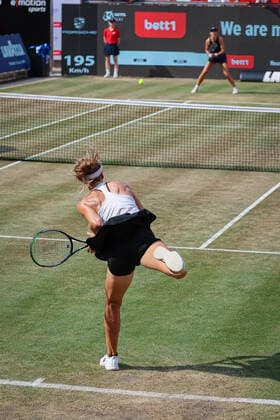 In the picture Liudmila SAMSONOVA RUS bett1open 2021, Berlin, LTTC Rot Weiß Steffi Graf Stadion, 19 06 2021,